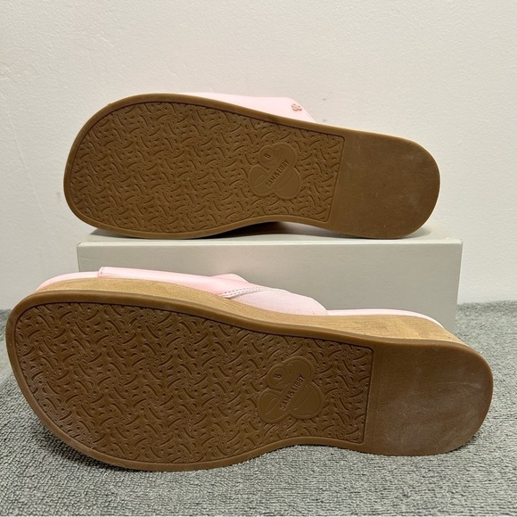 Sam & Libby Indie Double Bow Platform Sandals Size 8 - Picture 8 of 13